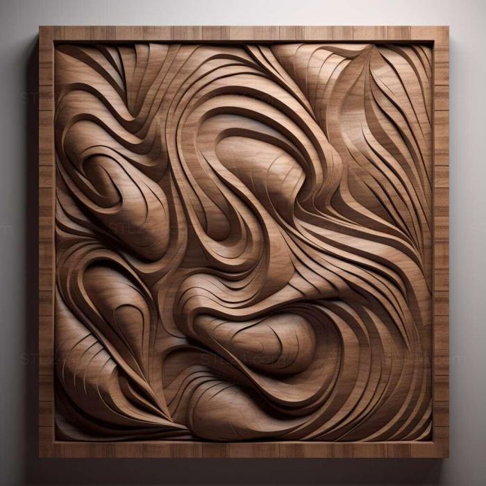 Patterns and decorations (Pulse 1, PATTERN_1709) 3D models for cnc